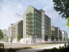 HMB Construction, a subsidiary of AF Gruppen, is to build 182 apartments and a nursery school in Örebro’s new residential area known as Tamarinden. Ill. White