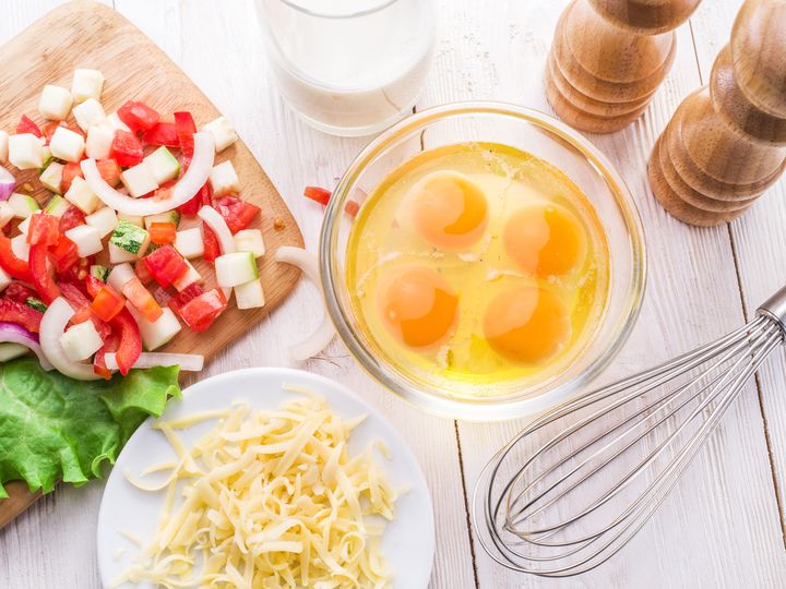 Med melk, ost og egg blir vegetarmat både smakfull og næringsrik.