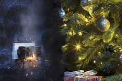 Røykutviking i julepynt er også en vanlig årsak til brann i desember