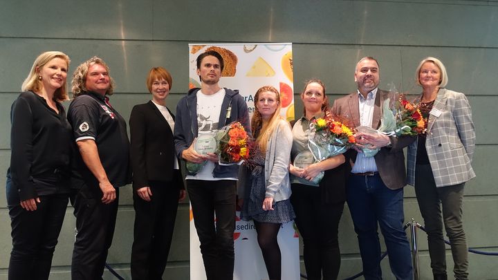 Glade vinnere i NM i sunn fastfood 2019.