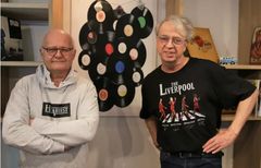 Finn Bjelke og Yan Friis. Foto: Radio Vinyl