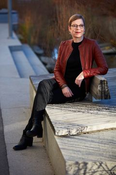 Mari Velsand er direktør i Medietilsynet. Å legge til rette for ytringsfrihet er en sentral del av Medietilsynets oppdrag. Foto Medietilsynet/ Mathias Fossum