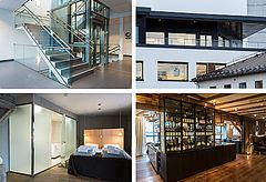 Græsdal Glass har flere fine referanseprosjekter. Dette er bare et lite utvalg.