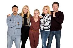 Norske talenter: Suleman Malik, Mia Gundersen, Solveig Kloppen, Linn Skåber, Bjarne Brøndbo.
