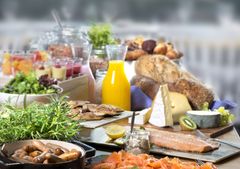 Frokostbuffet på Scandic