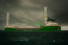 With Orca will be the world's first hydrogen - powered cargo ship. The ship will sail on a long-term contract for HeidelbergCement and Felleskjøpet Agri, and will be put into operation in 2024. Ill: Norwegian Ship Design