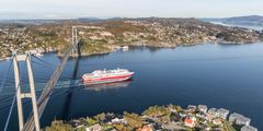 Fjord Lines daglige seilinger mellom Bergen og Stavanger har flyttet en betydelig andel biltrafikk fra vei til sjø. Foto: Fjord Line
