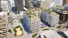 Dronninglunden, Bispevika. Foto: Oslo S Utvikling