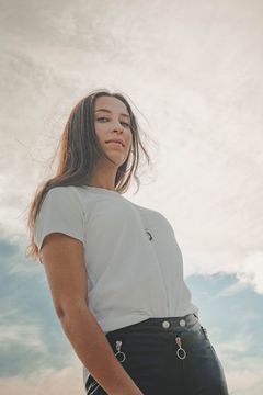 Leona Griffin fra Nes i Akershus, er klar for å satse som artist. Foto: Ellen Aabol