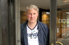Henning Austad, daglig leder i Modum Glassindustri AS.