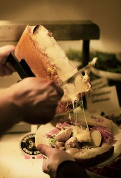 Raclette-ost fra Thorbjørnrud. Foto: Josefin Linden