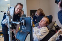 Andreas Teigøy fra Digjobb.no og Sigve Resaland fra TV 2 skole.