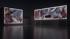 På jubileumsdagen vil publikum kunne oppleve et helt spesielt lysshow, som er spesiallaget for museet av Studio Fjord.