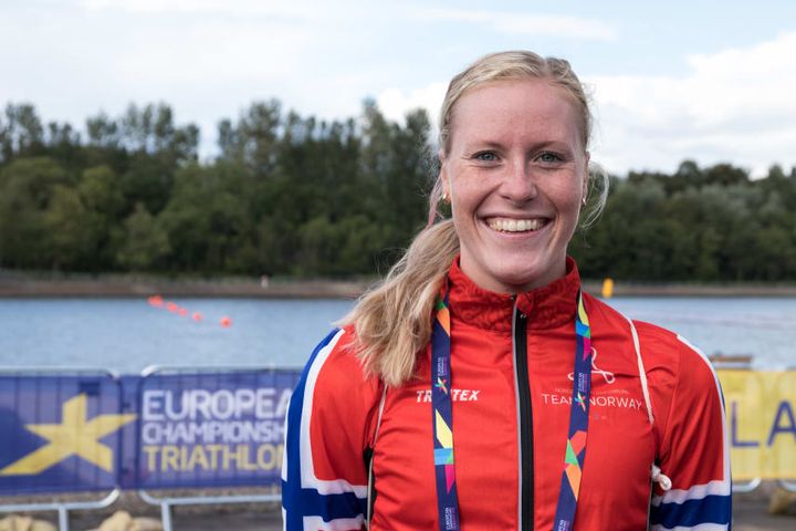 Lotte Miller fra Bryne Triatlonklubb, er Norges beste triatlonutøver på kvinnesiden.