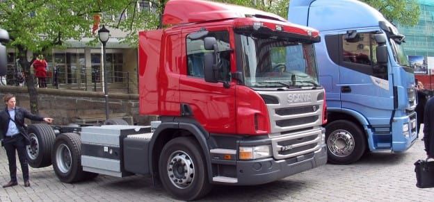 Både Scania og Iveco er klare med biogassbiler