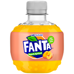 Fanta bubble bottle - Peach Apricot no sugar