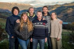 Odd-Bjørn Hjelmeset, Thea Næss, Trine Hattestad, Thorbjørn Løkken, Vidar Riseth og Frode Andresen. Foto: Espen Solli/TV 2.