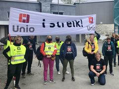 Unio-streiken i sykehusene omfatter også Universitetssykehuset Nord-Norge i Tromsø.