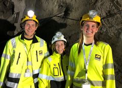 Ingeniørstudentene Haavard, Ann-Mari og Martine hadde sommerjobb på Follobanen D&R. – Relevant og lærerikt, oppsummerte de sommeren på jobb for AF.