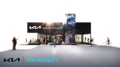 Kia vil ha stand på det utendørs utstillingsområdet ved Odeonsplatz, hvor du kan se helt nye Sportage, og den nye elbilen EV6.