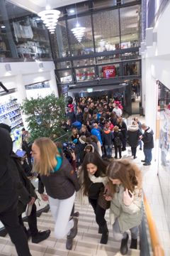 Sandvika Storsenter under Black Friday 2015
