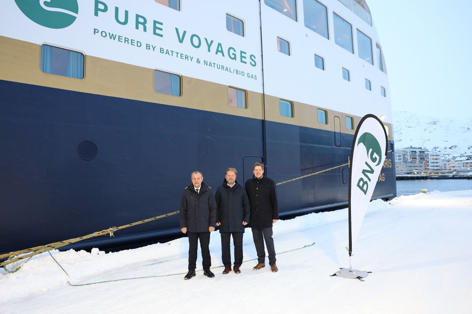 Havila Polaris i Hammerfest