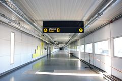 Avinor will install moving walkway here. (Photo: Avinor)