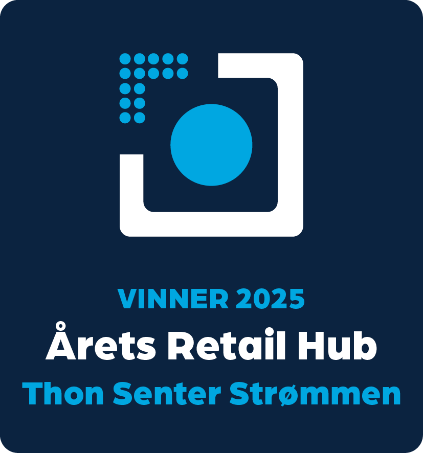 Awards 2025 - Vinner - Årets Retail Hub - blå