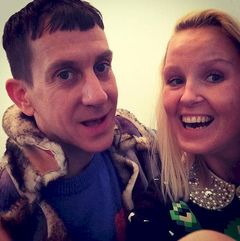 Jeremy Scott og Pernille Fristad