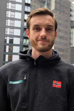 Richard Andre Ordemann før Grand Prix-finalen i taekwondo 2018. Foto: NKF