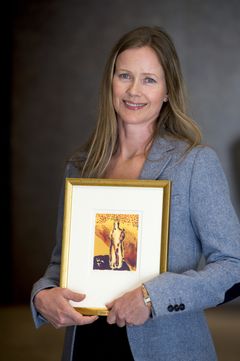 Anne Marie Hammer fra Mysen ble nummer to i Coop Miljøpris 2015 for sitt forslag om økologisk smoothie.