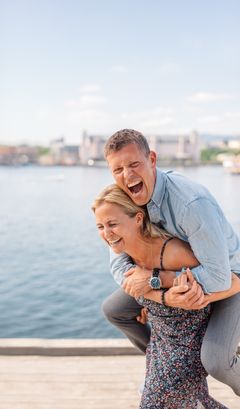 Sommerfest fra Telemark: Cathrine Fossum og Jan Fredrik Karslen skal lede årets sommershow fra Bø Sommarland.