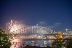 Velger du å feire nyttår i Sydney er du en av klodens første til å ønske 2023 velkommen! Her fra Sydney Harbour.