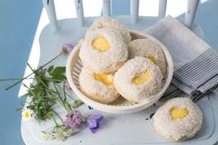 Glutenfrie skolebrød. Foto: brodogkorn.no. Oppskrift finner du på:https://brodogkorn.no/oppskrift/glutenfri-skolebrod/