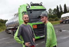 Snarrådig hjerte- og lungeredning gjorde at Karl Berger (t.h.) reddet livet til kollega Henning M. Hagen.