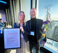Frode Sakshaug og Kristine Daling Sakshaug. Foto: Innovasjon Norge