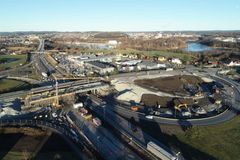 Årum bru i Fredrikstad ferdigstilles innen 26. juni 2022. (Foto Statens vegvesen)