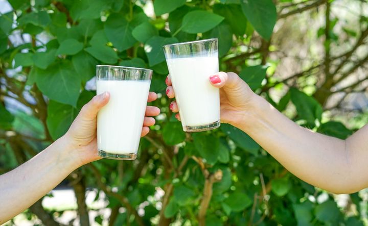Norge ligger på 6. plass over land som drikker mest melk i verden. Foto: Melk.no