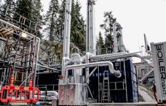 Slik ser piloten av karbonfangstanlegget på Klemetsrud ut. De foreløpige resultatene er gode. Foto: Forum