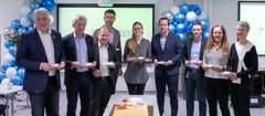 Fra venstre: Nils A. Røkke, SINTEF, Olav Bolland, NTNU, Inge R. Gran, SINTEF, Nicola Paltrinieri, NTNU, Stefania Gardarsdottir, SINTEF, Trond Johnsen, SINTEF, Kyrre Sundseth, SINTEF, Hilde Venvik, NTNU og Rannfrid Skjervold, Equinor.