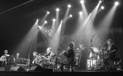 Frode Haltli Avant Folk II, fra urfremføringen på Vossajazz 2019. Foto: Jan Granlie