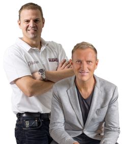Nytt av året er at du kan møte både Otto Robsahm (t.v.) og Halvor Bakke på messen. Det er to dyktige karer som er kjent fra hvert sitt populære oppussingsprogram på TV. Foto: Bård Gundersen (Otto Robsahm) og Eirik Sauarlia (Halvor Bakke).