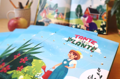 Barneboken "Tante Plante redder biene" er i salg 13. mars 2019.