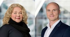 Britt Otterdal Myrset og Kenneth Eriksen fra Deloitte Norge