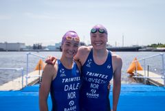 Rekordmange norske utøvere stilte på startstreken i sesongåpningen for VM-serien i mai 2021. Nå har norsk triatlon et sterkt kvinnelag i tillegg til herrelaget, som etablerte seg i verdenstoppen i 2018. Bildet kan brukes av andre redaksjonelt.