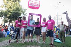 Lørdag 10. august var det store protester i Bucuresti, Romania. (Foto: Marian Stanescu)