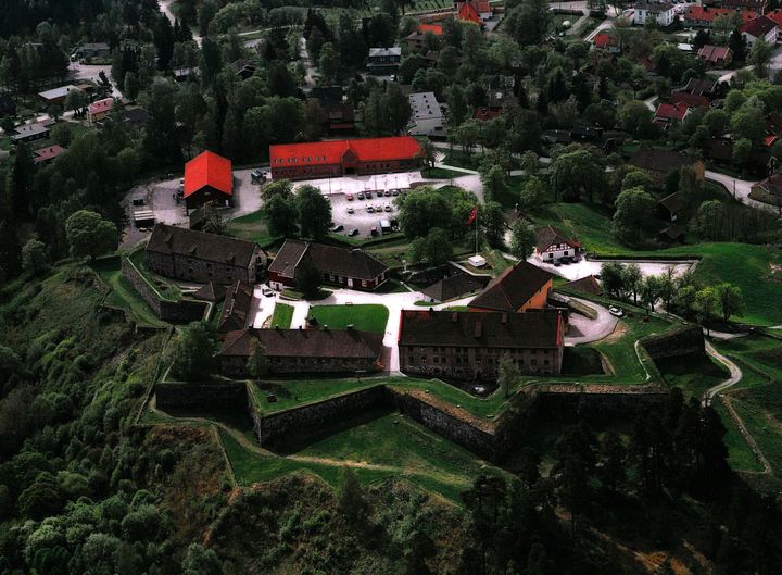Flyfoto Kongsvinger festning