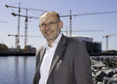 Adm.direktør i Norske Boligbyggelag Thor Eek er tilfreds med medlemsøkningen (foto: Tanya Wallin)