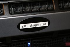Her er verdens raskeste server for analyse av humane helgenom; Dragen. Foto: Gunhild M . Haugnes/UiO