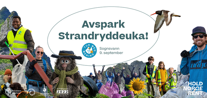 Bli med på en Tur med mening og det aller første arrangementet i Strandryddeuka 2022.